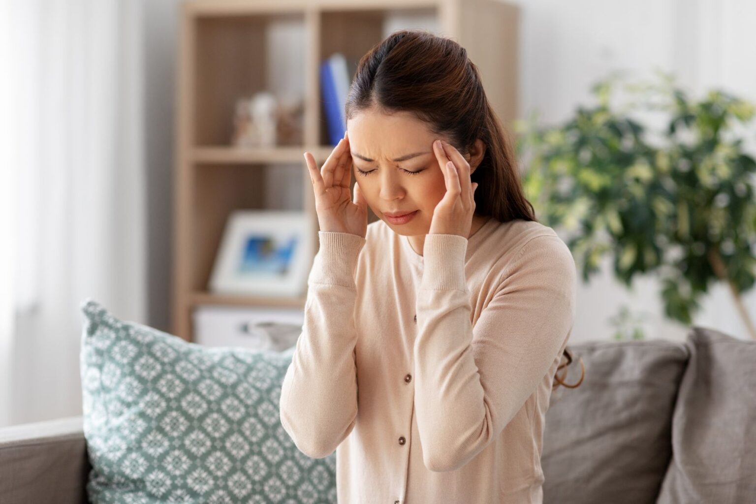 Óleos Essenciais para alívio de dores de cabeça tensionais